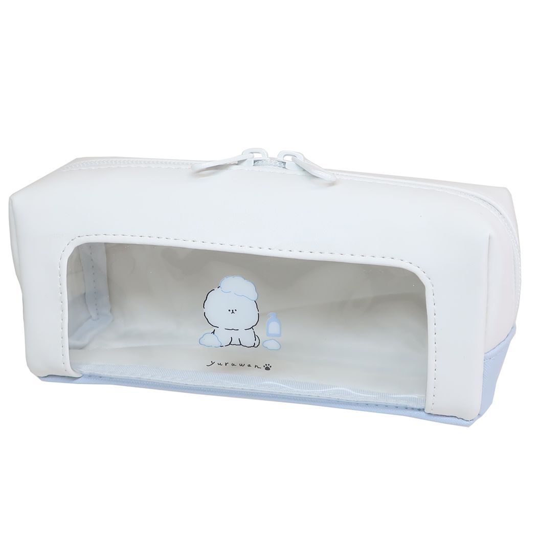 ペンポーチ YURUWAN 窓あきBOXペンケース シャンプー 新入学