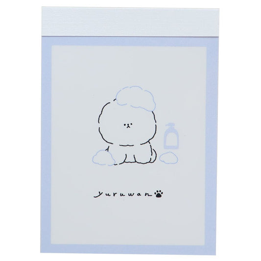 メモ帳 YURUWAN ミニミニメモ シャンプー 新入学