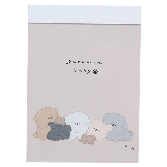 メモ帳 YURUWAN ミニミニメモ ベビー 新入学 カミオジャパン