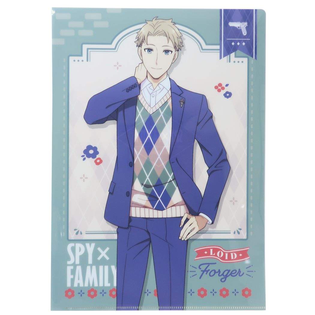 スパイファミリー SPY FAMILY グッズ クリアフォルダー 少年ジャンプ アニメキャラクター