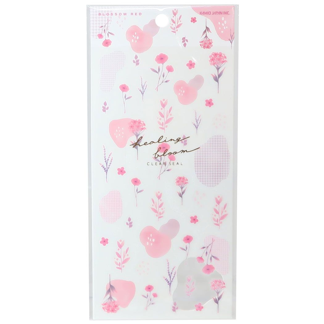 シールシート ヒーリングブルームシール BLOSSOM RED カミオジャパン