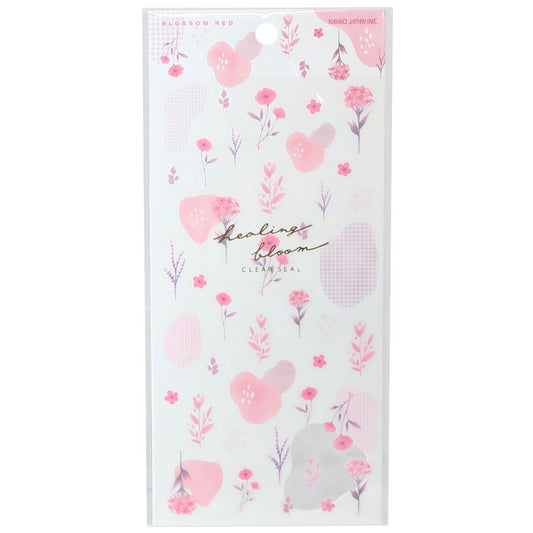 シールシート ヒーリングブルームシール BLOSSOM RED カミオジャパン