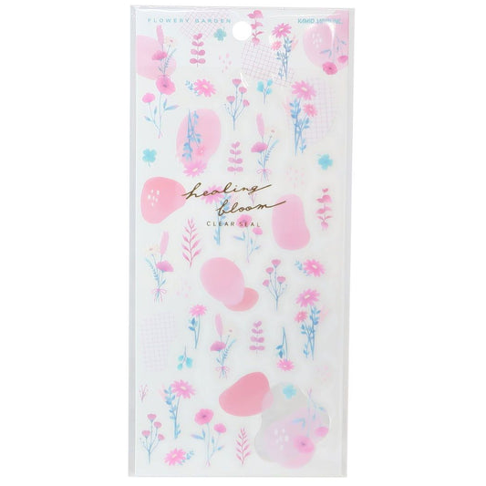 シールシート ヒーリングブルームシール FLOWERY GARDEN カミオジャパン
