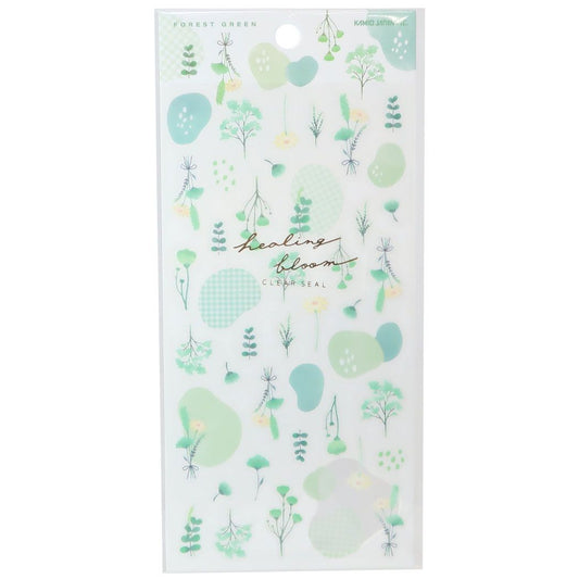 シールシート ヒーリングブルームシール FOREST GREEN