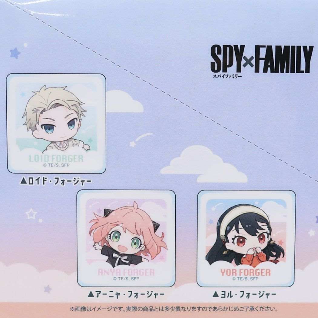 スパイファミリー SPY FAMILY クリップ トレーディングアクリルクリップ 全6種 6個入セット おっこち2 少年ジャンプ カミオジャパン