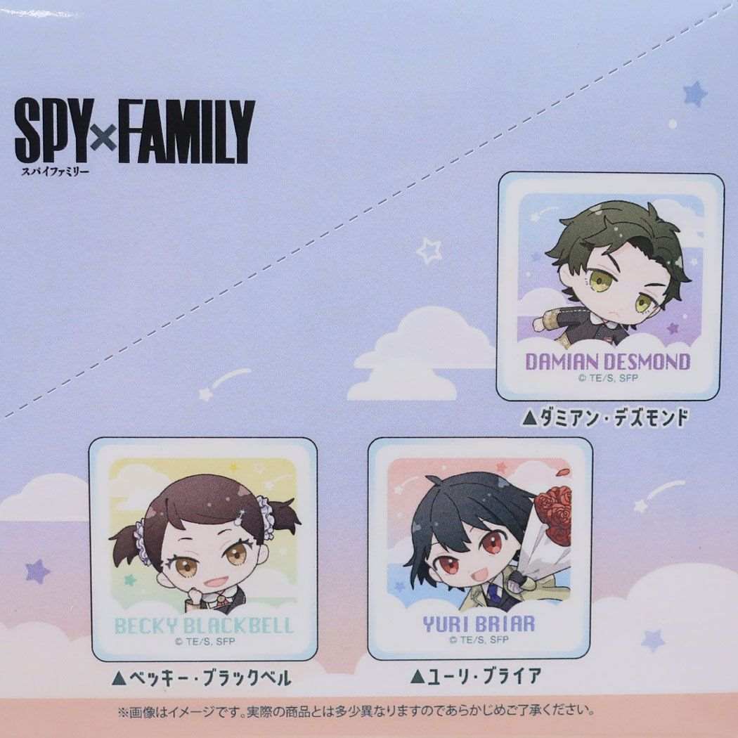 スパイファミリー SPY FAMILY クリップ トレーディングアクリルクリップ 全6種 6個入セット おっこち2 少年ジャンプ カミオジャパン