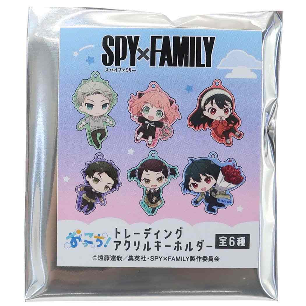 スパイファミリー SPY FAMILY キーリング トレーディングアクリルキーホルダー 全6種 おっこち2 少年ジャンプ