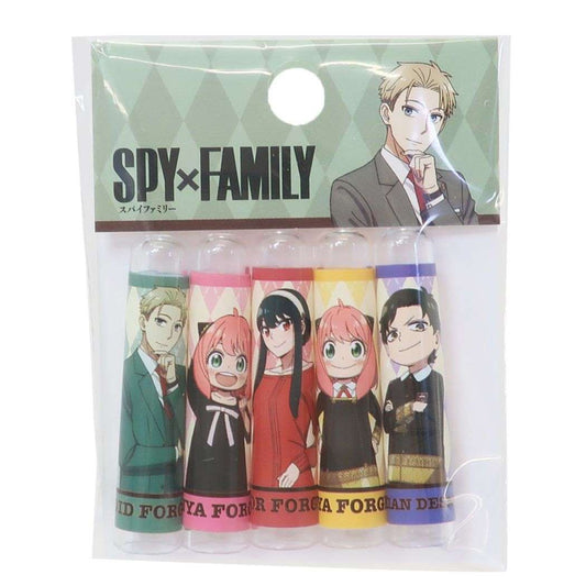 スパイファミリー SPY FAMILY アニメキャラクター 鉛筆キャップ えんぴつカバー5本セット B 新入学 少年ジャンプ