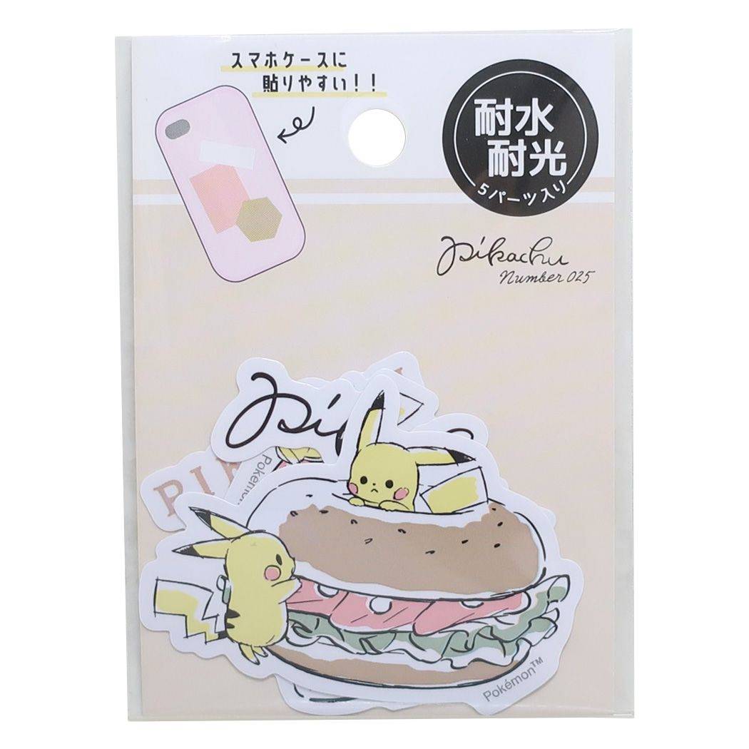 ポケットモンスター グッズ フレークシール キャラクター ミニデココラージュシール CAFE