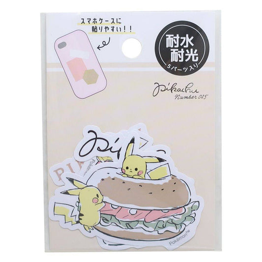 ポケットモンスター グッズ フレークシール キャラクター ミニデココラージュシール CAFE