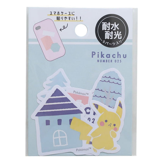 ポケットモンスター グッズ フレークシール キャラクター ミニデココラージュシール HOUSE