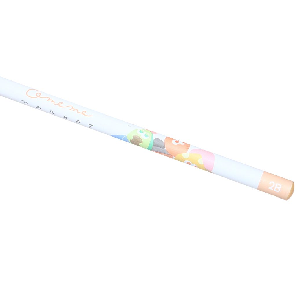鉛筆2B 丸軸 ナンカコッチミテル 鉛筆 カミオジャパン OMEME MARKET 集合