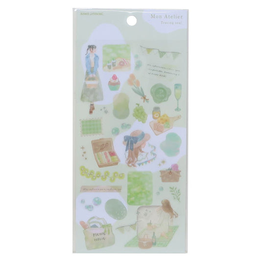 シールシート Mon Atelierシール おしゃピク カミオジャパン