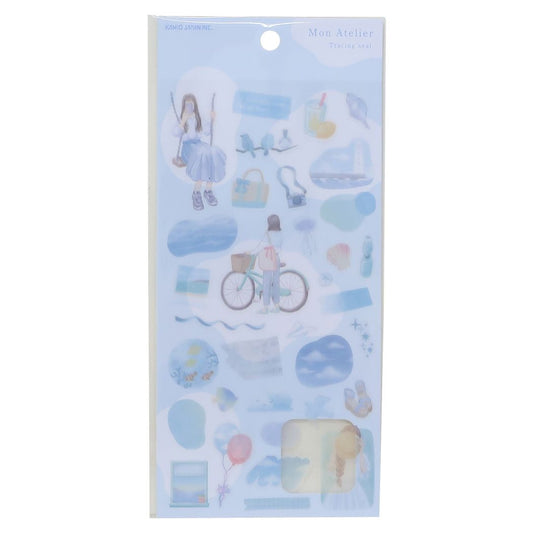 シールシート Mon Atelierシール 海辺 カミオジャパン