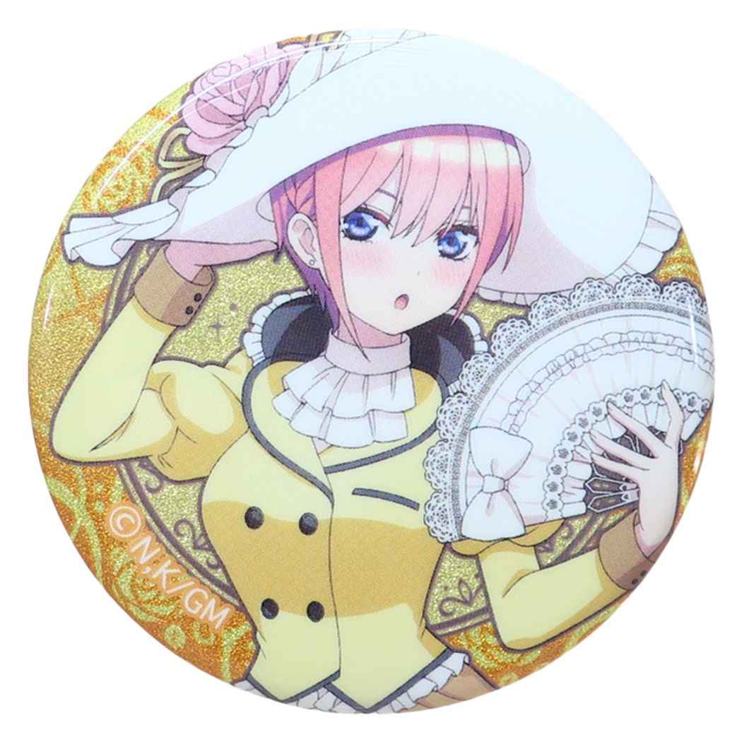 五等分の花嫁 グッズ 缶バッジ アニメキャラクター グリッターCANバッジ