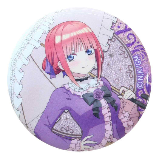 五等分の花嫁 グッズ 缶バッジ アニメキャラクター グリッターCANバッジ 二乃