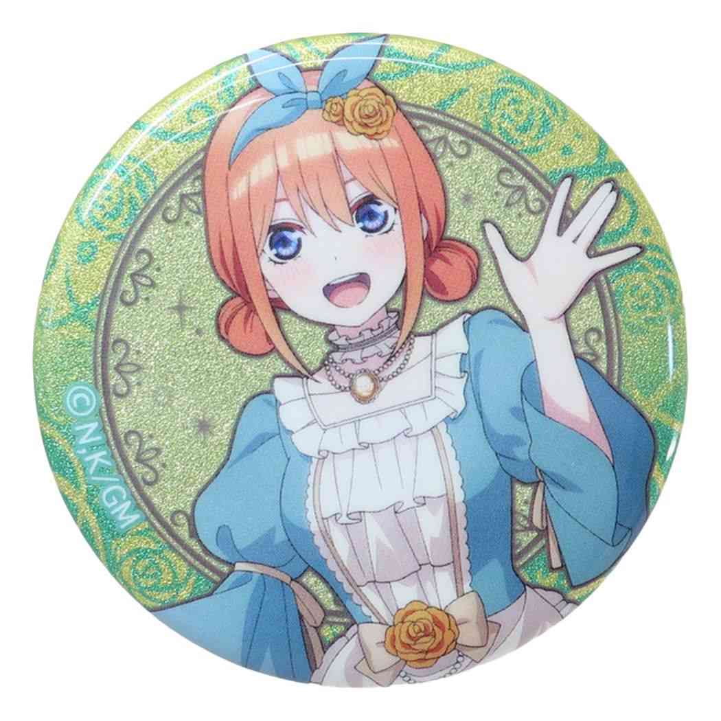 五等分の花嫁 アニメキャラクター 缶バッジ グリッターCANバッジ