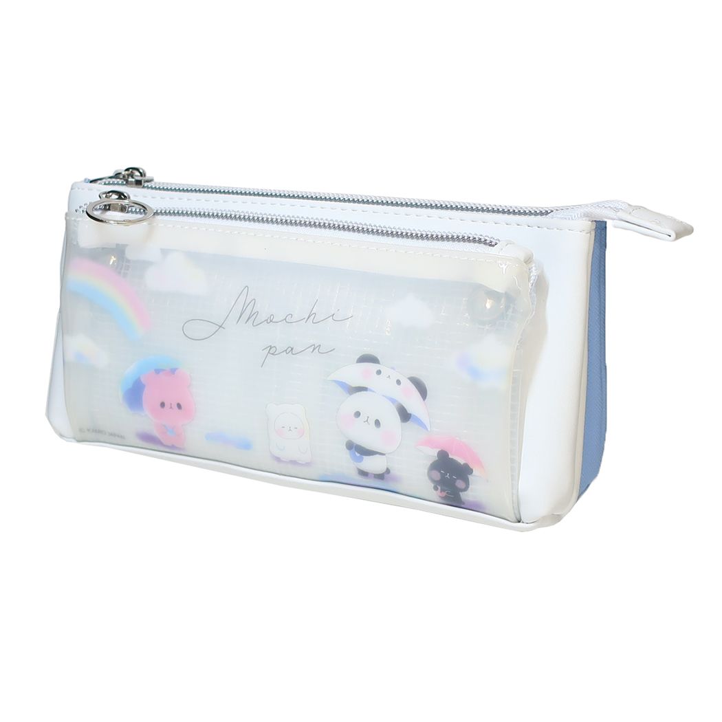 もちもちぱんだ かわいい ペンポーチ サンカクマルチペンケース 雨の日