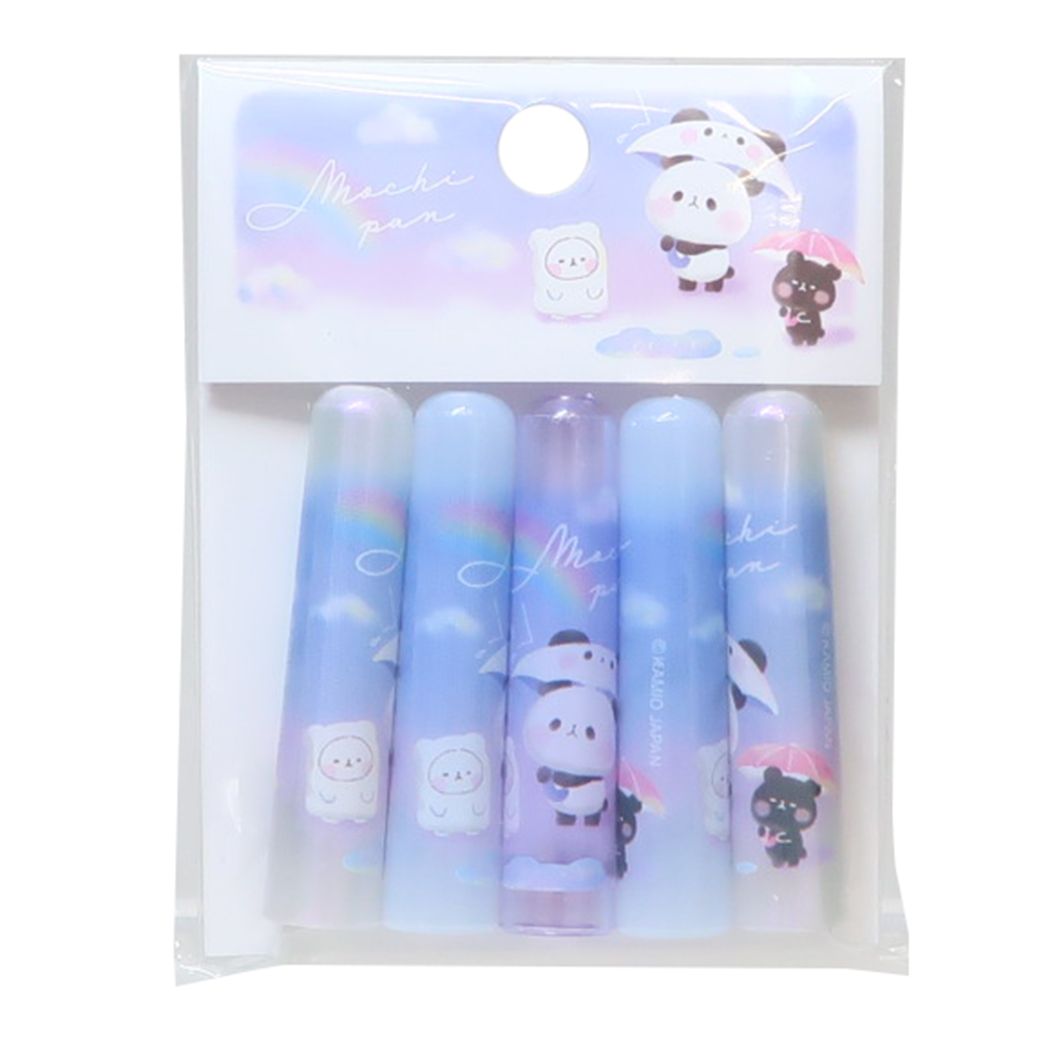 もちもちぱんだ えんぴつカバー5本セット 鉛筆キャップ かわいい