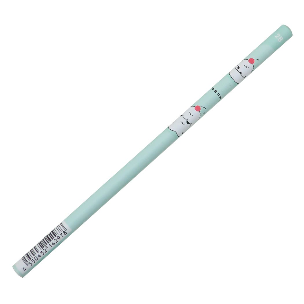 鉛筆 マット軸鉛筆2B とろえなが カミオジャパン