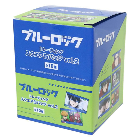 缶バッジ ブルーロック トレーディングスクエア缶バッジ 全10種 10個入セット vol.2 少年マガジン カミオジャパン