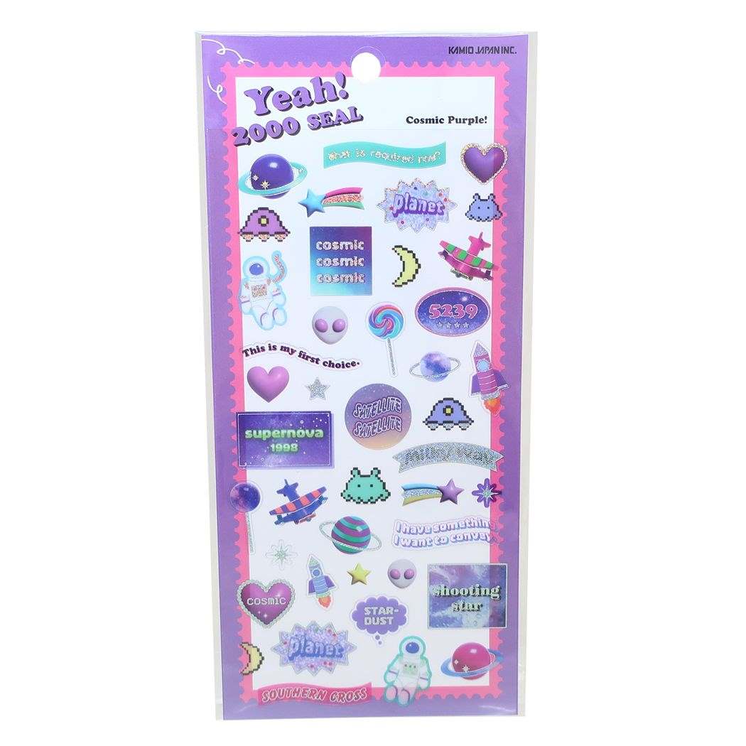 シールシート YEAH！2000SEAL COSMIC PURPLE カミオジャパン