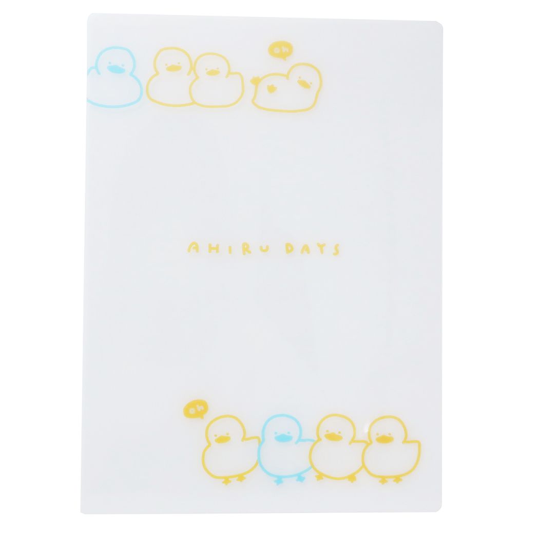 下じき COLOR DAYS 下敷き AHIRU DAYS 新学期準備文具 小学生