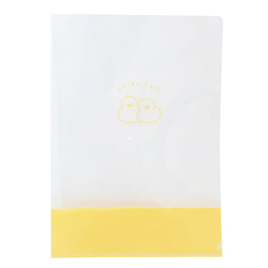 ポケットファイル COLOR DAYS ハイクリア3インデックスクリアファイル A4 AHIRU DAYS 新学期準備文具