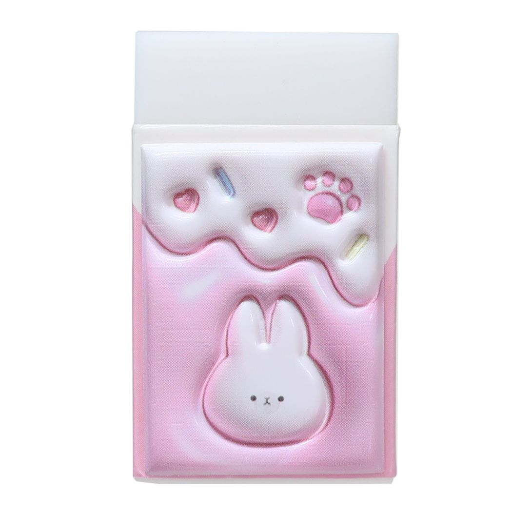 けしごむ WITH YOU ANIMAL ぷっくり消しゴム クリームうさぎ カミオジャパン