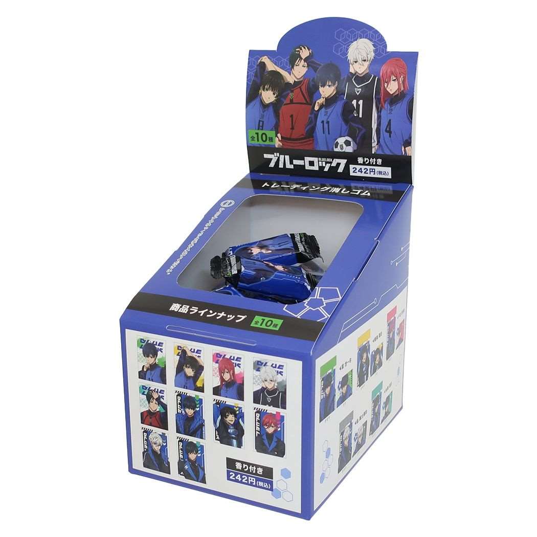 消しゴム ブルーロック トレーディング消しゴム 全10種 60個入り スタンダード＆サイバーパンク 少年マガジン カミオジャパン