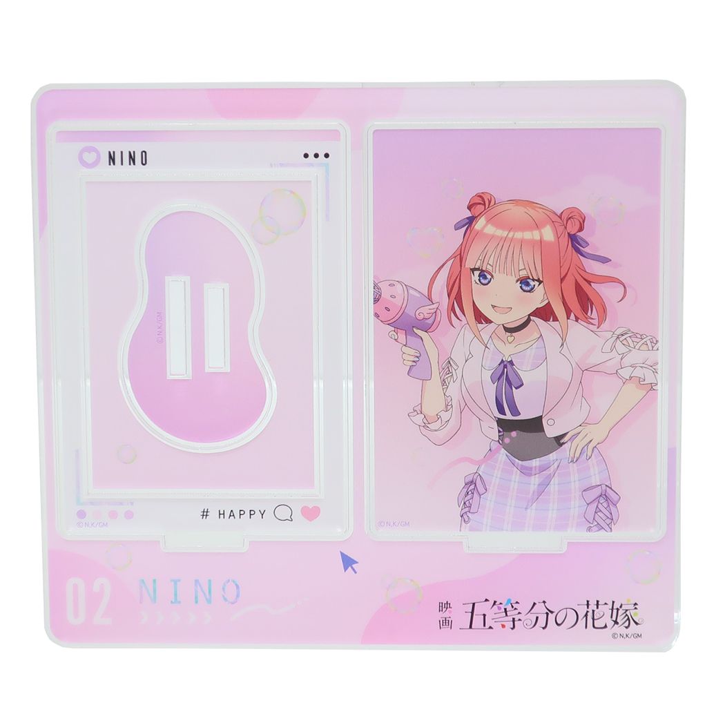 五等分の花嫁 グッズ アクリルスタンド アニメキャラクター フレームアクリルスタンド 二乃