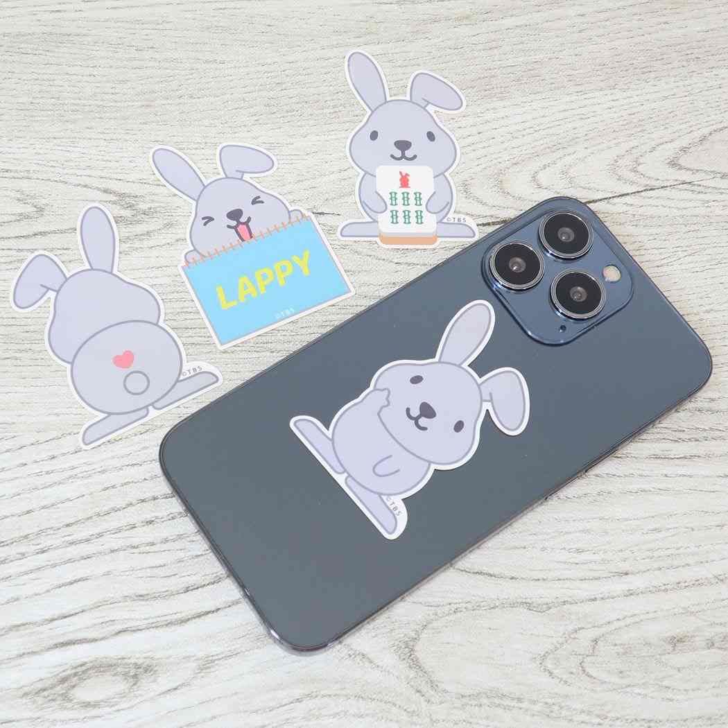 ミニデコステッカー ラッピー キャラクターステッカー ラヴィット カミオジャパン カンペ