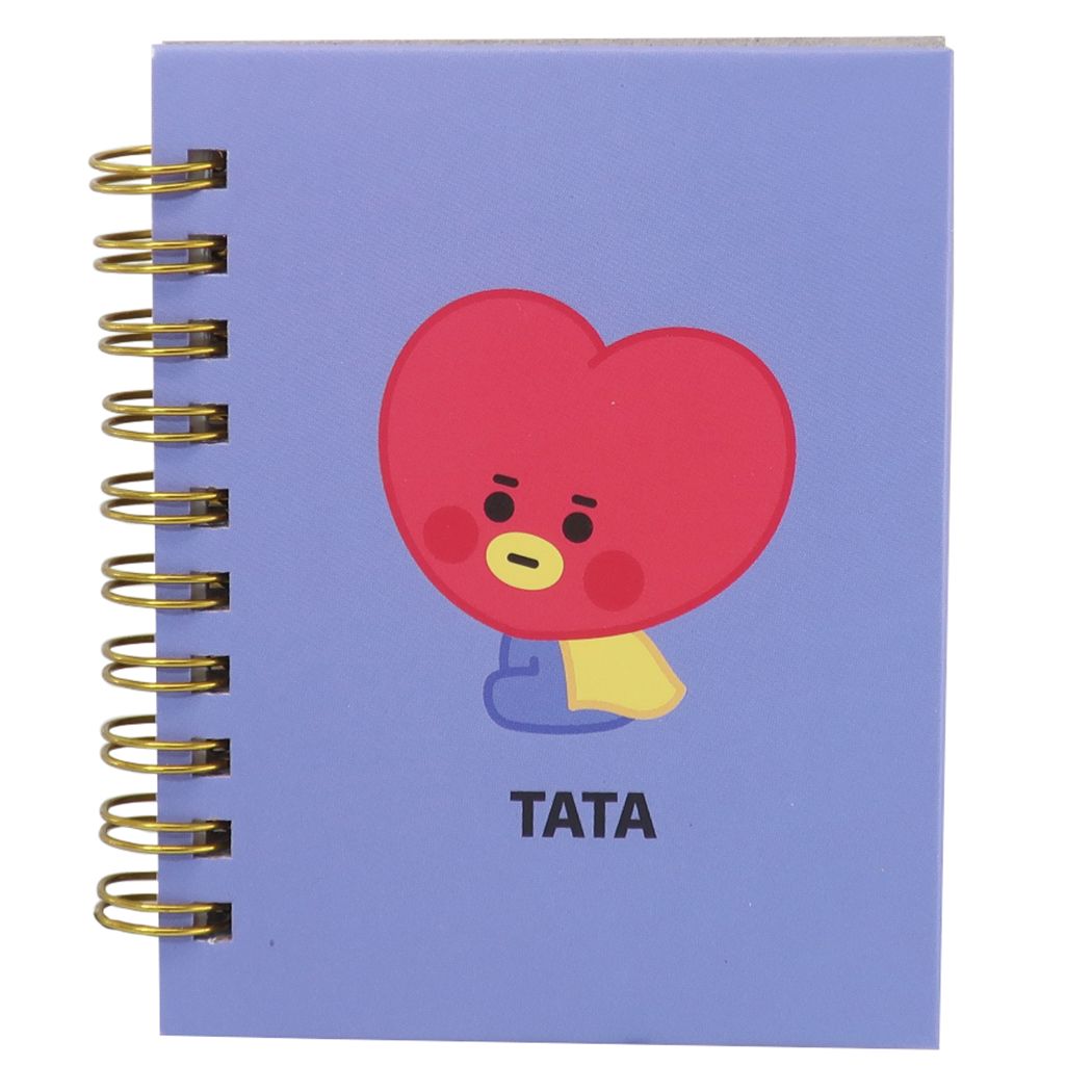 BT21 リングノート ミニ リング メモ TATA LINE FRIENDS グッズ プレゼント 男の子 女の子 ギフト