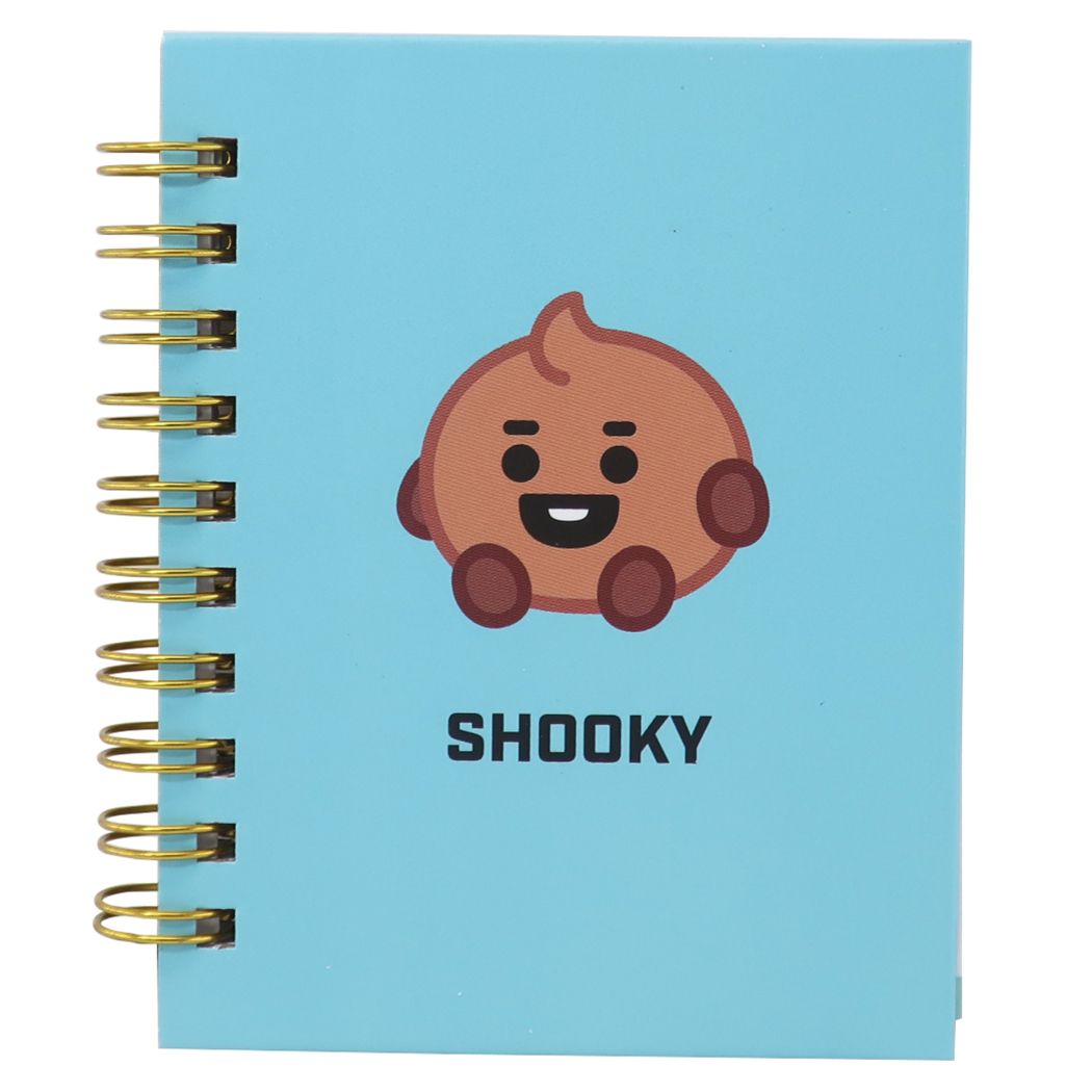 BT21 リングノート ミニ リング メモ SHOOKY LINE FRIENDS カミオジャパン コレクション雑貨 プレゼント 男の