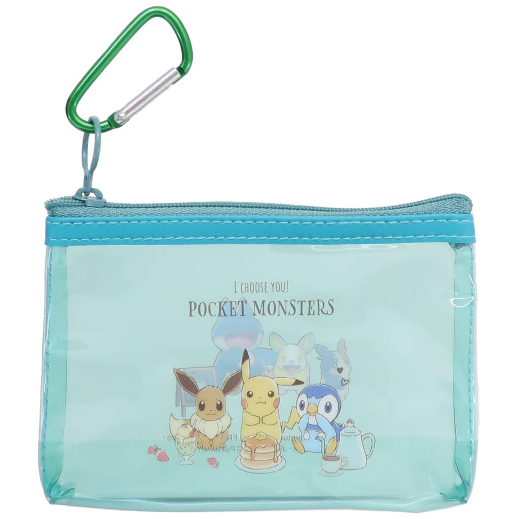 ポケットモンスター キャラクター ミニポーチ カラビナ付きミニポーチ もぐもぐ ポケモン プレゼント 男の子 女の子 ギフト