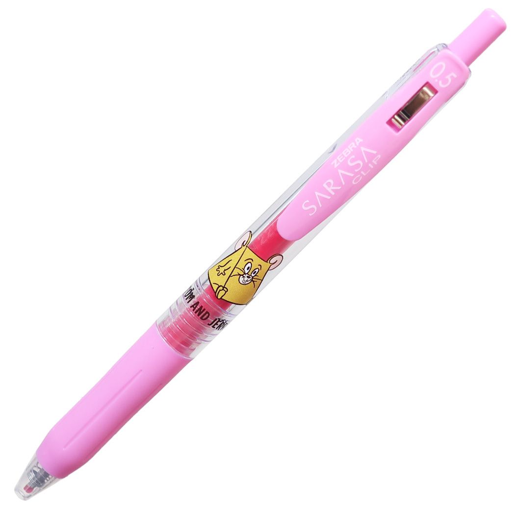 トムとジェリー カラーボールペン サラサクリップ0.5mm ライトピンク ワーナーブラザース カミオジャパン プレゼント 男の子 女の