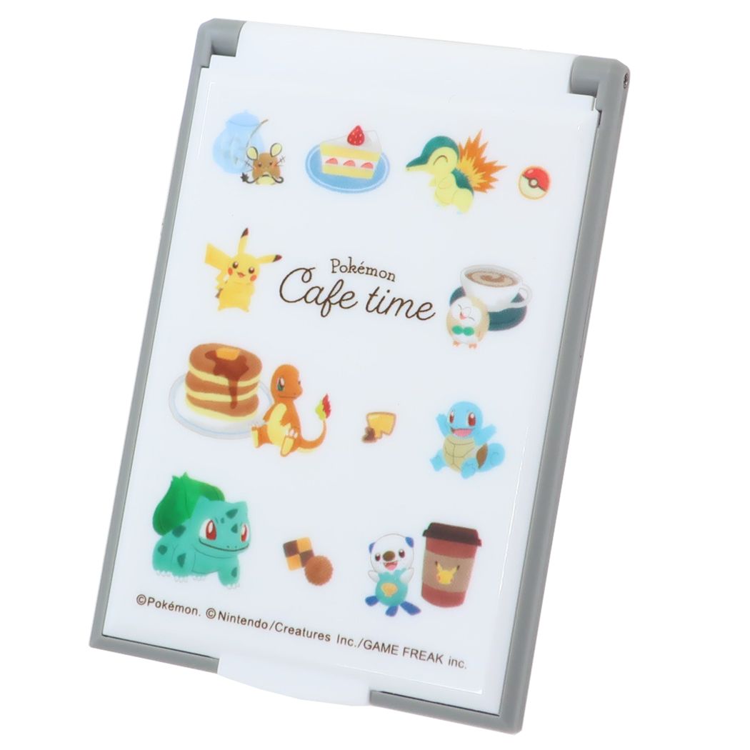 ポケットモンスター グッズ 手鏡 キャラクター カードミラーS CAFE TIME 整列