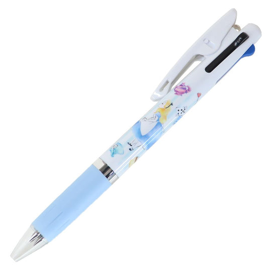 ふしぎの国のアリス グッズ 黒赤青3色ボールペン キャラクター ジェットストリーム 0.5 プレゼント 男の子 女の子 ギフト
