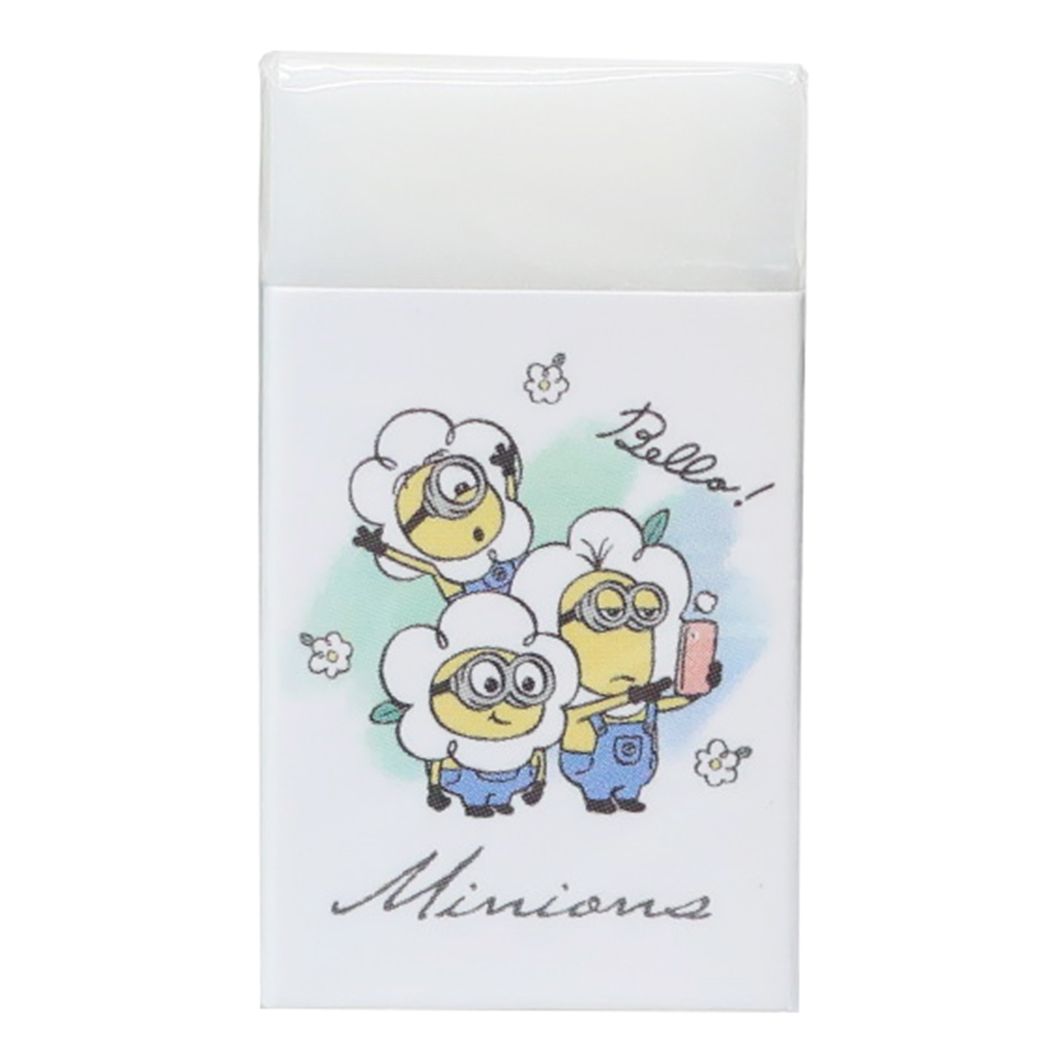 ミニオンズ グッズ 消しゴム キャラクター まとまるくんケシゴム おはな 新入学