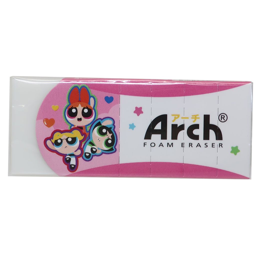 パワーパフガールズ グッズ 消しゴム キャラクター Arch アーチケシゴム