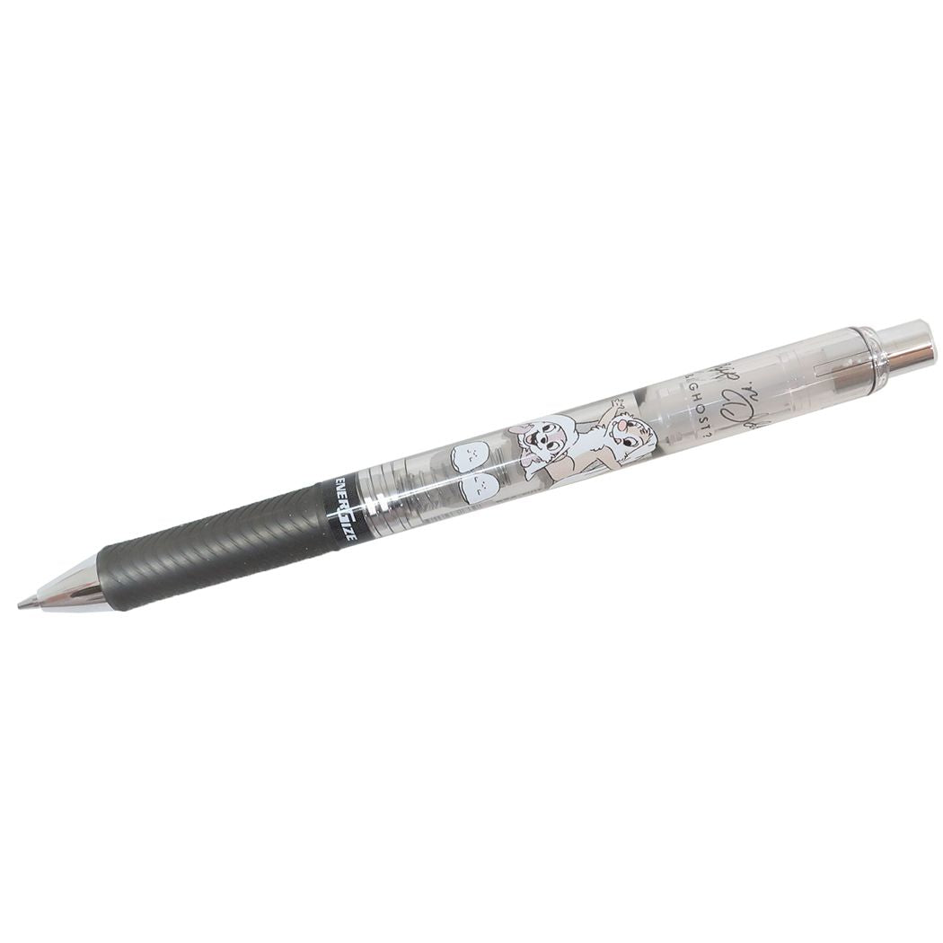 チップ＆デール キャラクター シャープペン エナージェルシャープ0.5mm おばけ ディズニー