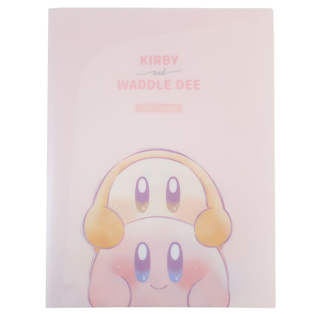 星のカービィ 10ポケットクリアファイル A4 ポケットファイル キャラクター POPPING UP 新入学