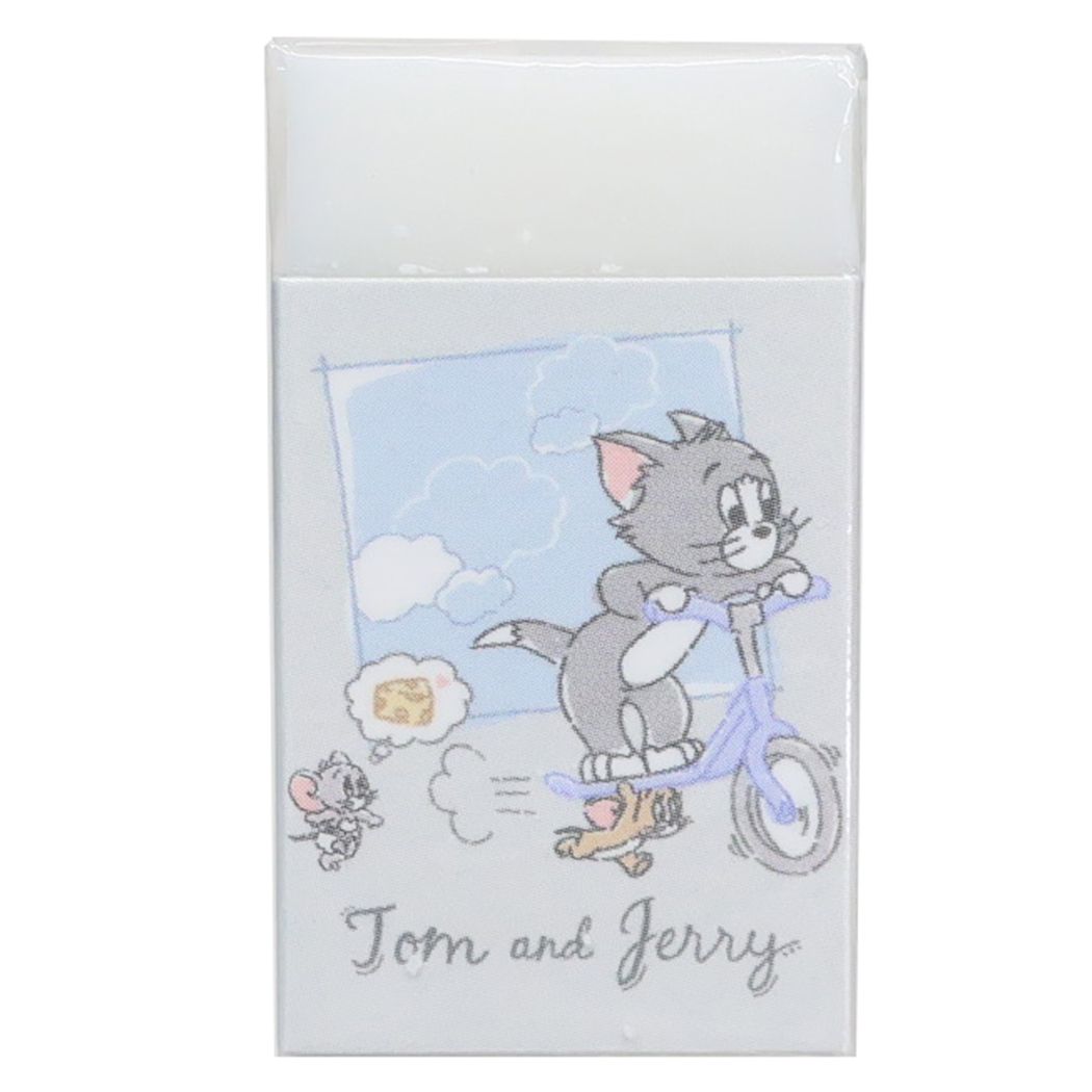 トムとジェリー まとまるくん消しゴム ケシゴム ワーナーブラザース 消しゴム キャラクター そらいろサイクリング