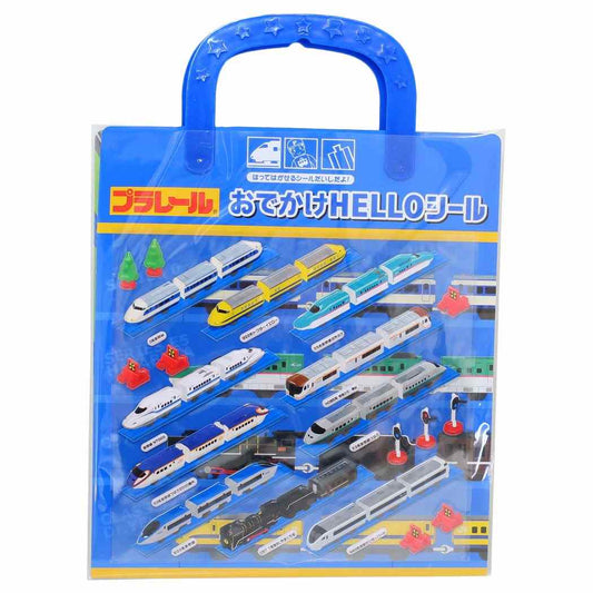 プラレール キャラクター ジオラマステッカー おでかけHELLOシール 自然 鉄道