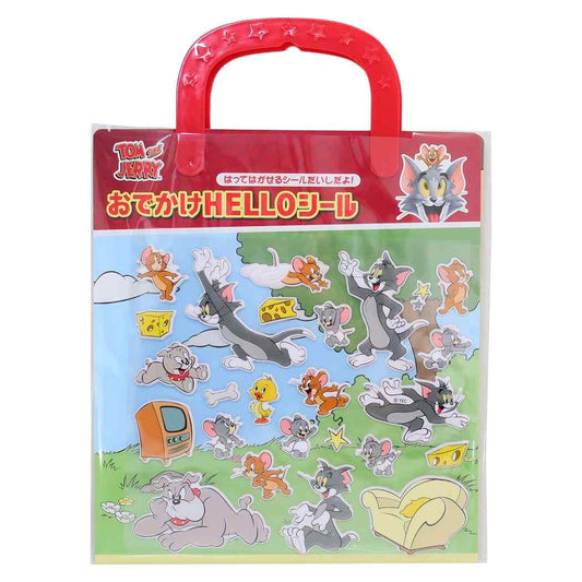 トムとジェリ グッズ ジオラマステッカー キャラクター おでかけHELLOシール