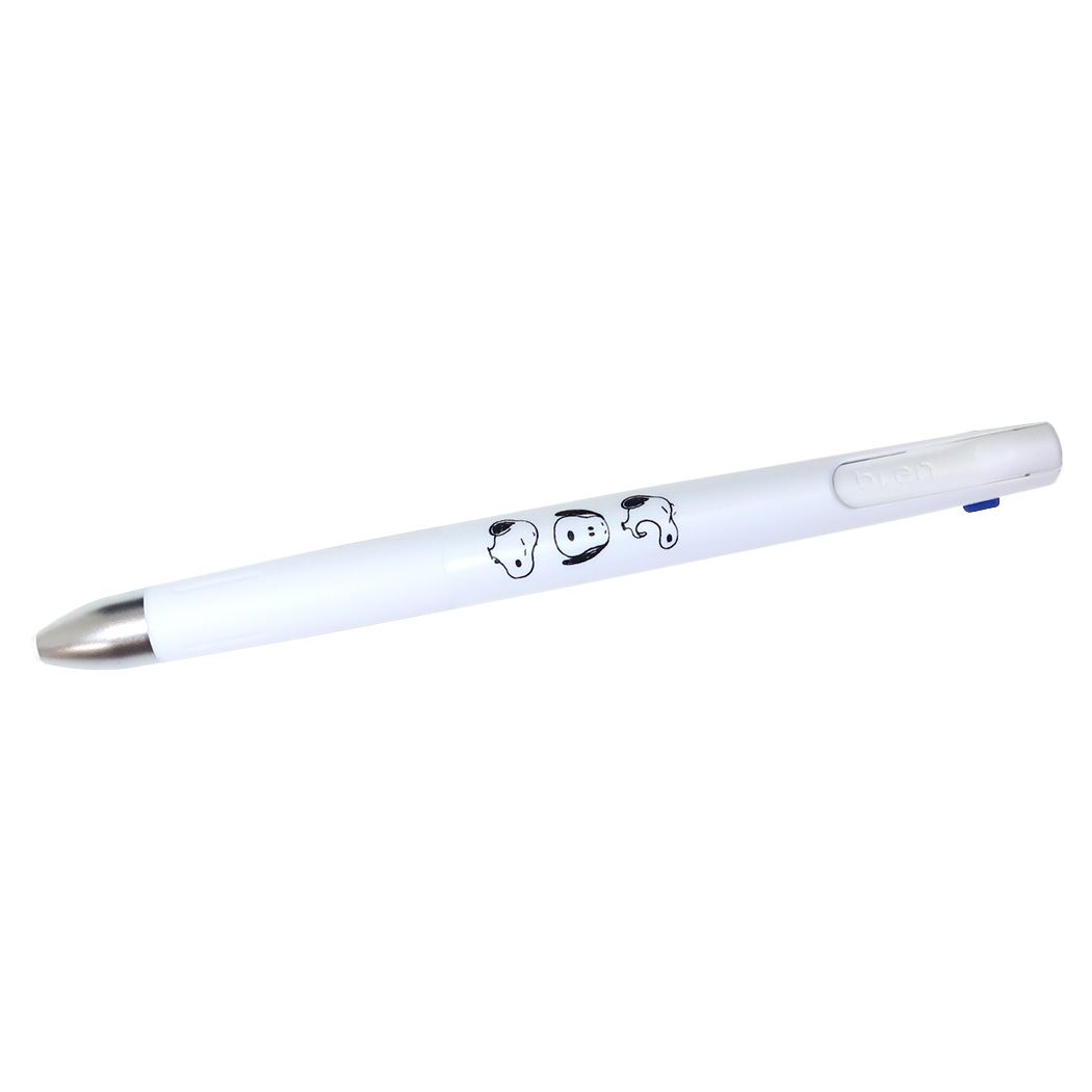 スヌーピー ブレン3C 0.5mm 黒赤青3色ボールペン スリーピーフェイス ピーナッツ キャラクター