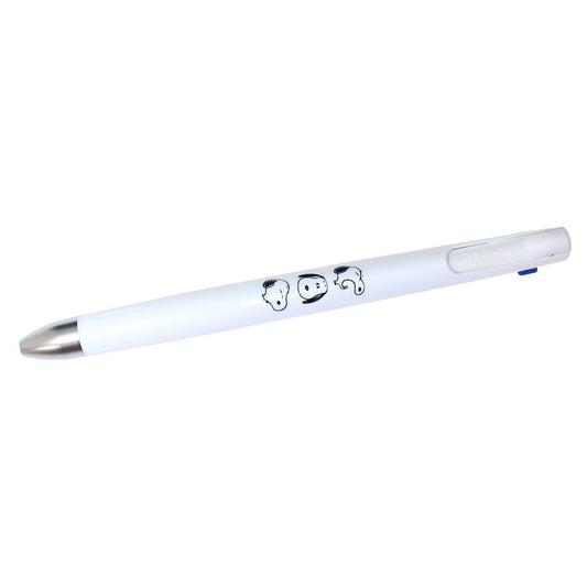 スヌーピー ブレン3C 0.5mm 黒赤青3色ボールペン スリーピーフェイス ピーナッツ キャラクター