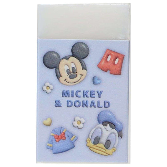 ミッキー＆ドナルド ディズニー キャラクター 消しゴム まとまるくん消しゴム ケシゴム