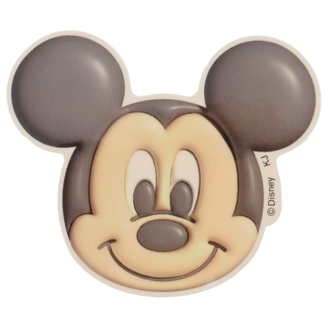 ミッキーマウス グッズ ダイカットシール キャラクター ミニデコステッカー