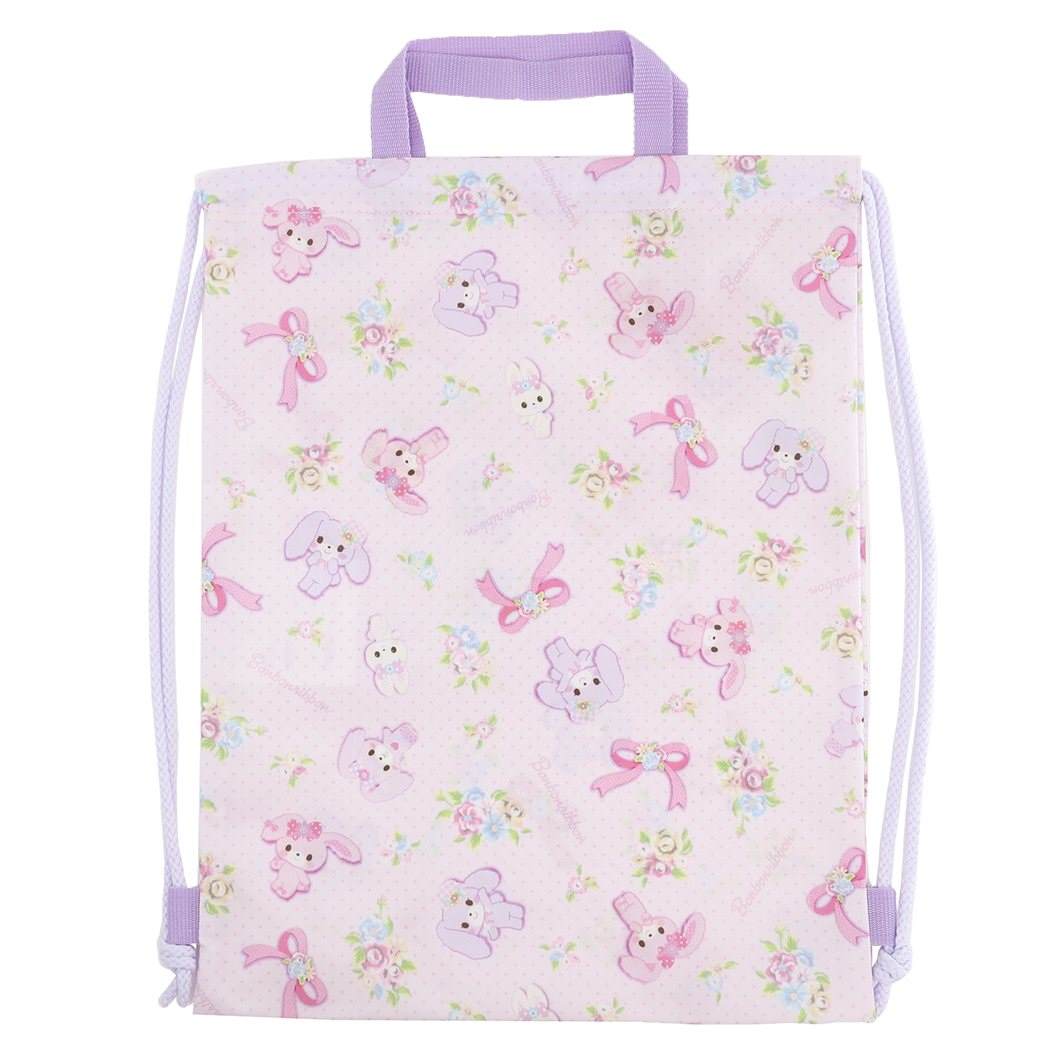 ぼんぼんりぼん グッズ ナップ シューズバッグ キャラクター 運動靴かばん 新入学 プレゼント 男の子 女の子 ギフト